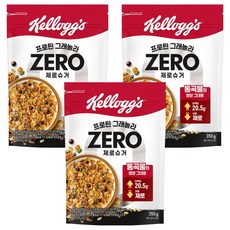 Kellogg's 家樂氏 零糖蛋白質格蘭諾拉麥片, 3個, 350g