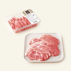 도드람 THE짙은 목심 구이용 (냉장), 600g, 1개