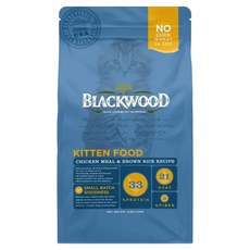 BLACKWOOD 幼貓 特調成長配方 乾飼料, 雞肉 + 糙米, 1.82kg, 1袋