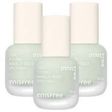 INNISFREE 輕薄透服貼飾底乳 30ml, 02 Green, 3瓶