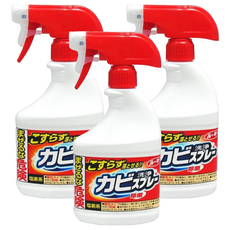 第一石鹼 Rookie 浴室除霉噴霧泡 噴頭款, 深層去除黑黃霉斑，恢復潔白如新，免刷洗，一瓶搞定，使用方便, 400ml, 3瓶