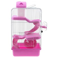 大城堡鼠籠 3層, 粉紅色, 1個