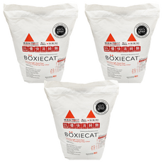 BOXIECAT 博識貓 強效黏土凝結貓砂 紅色, 7.26kg, 3包