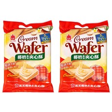 義美 夾心酥 經濟包 椰奶, 400g, 2袋