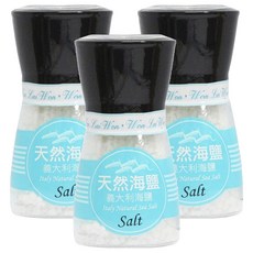 旺來旺 義大利天然海鹽 180g 來自地中海的乾淨海域, 3罐