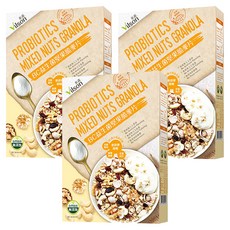 Vilson 米森 BC益生菌堅果脆麥片，含膳食纖維, 300g, 3盒