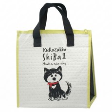 Skater 保溫便當袋, 柴犬 白色, 1個