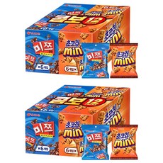 ORION 好麗友 巧克力餅乾組, Mini脆果 6入+巧克力迷你餅乾 6入, 2組