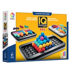 SMART GAMES XXL IQ 變形大挑戰, 混和顏色, 1盒