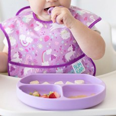 BUMKiNS 矽膠吸盤餐盤, 單色, 餐盤