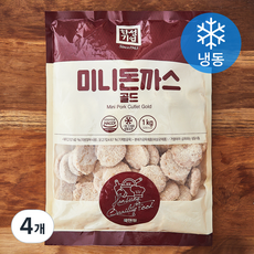 한성기업 미니돈까스 골드 (냉동), 1kg, 4개