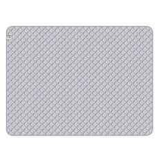 GOMPYO EMF 半微米碳纖維電熱毯 分離式供暖電熱墊 YK-TWO-B, 沙灰色, 雙人加大(150 x 200 cm)