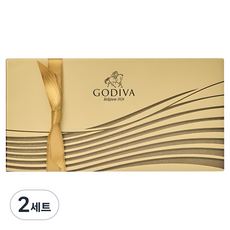 고디바 하트 오브 골드 초콜릿 8종 세트, 2세트, 80g