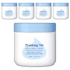 Pyunkang Yul 扁康率 孩童保濕乳霜 香甜草本香, 5罐, 400ml