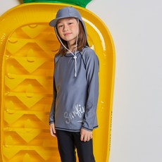 ICE SAND 男童青少年防曬泳衣3件組 BR-10103