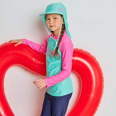 ICE SAND 女童青少年防曬泳衣3件組 BR-30101