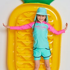 ICE SAND 女童大童防曬泳衣3件組 BR-301016