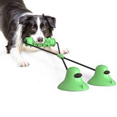 Welluv 高級狗多用途牙刷玩具 WL-1089 500 x 150 毫米, 綠色, 1個