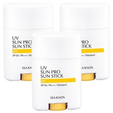 이자녹스 UV 선 프로 365 에어리 선스틱 SPF50+ PA++++, 19g, 3개