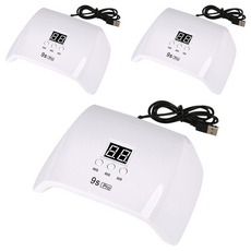 美甲凝膠燈 120W FuN Lamp - 02, 3個, 白色