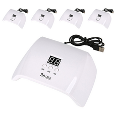 美甲凝膠燈 120W FuN Lamp - 02, 5個, 白色