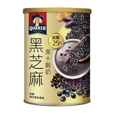 QUAKER 桂格 黑芝麻黑十穀奶, 390g, 1罐