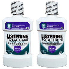 LISTERINE 李施德霖 全效護理亮白漱口水, 250ml, 2瓶