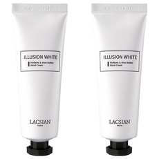 LACSIAN Illusion White香氛護手霜, 白麝香, 100ml, 2條