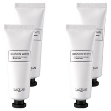 라끄시안 퍼퓸 핸드크림 일루션 화이트, 100ml, 4개