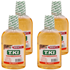 T.KI 白人 鐵齒蜂膠漱口水, 350ml, 4瓶