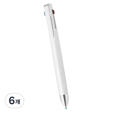 ZEBRA 斑馬牌 bLen 4+S 多功能筆 0.5mm, 白色, 6個