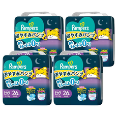 Pampers 幫寶適 巧虎安睡褲/拉拉褲/尿布 12~17kg, XL, 104片