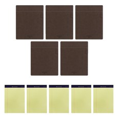 Paper Lab Pad Board B5 + Legal Pad 50 張套組, 棕色（板），隨機發貨（富貴墊）, 5個