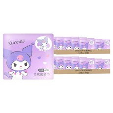 ONEDER 旺達棉品 三麗鷗酷洛米印花面紙巾, 40張, 20包