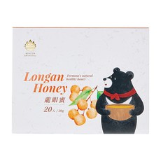賴爺爺蜜蜂小森林 隨身包龍眼蜜 20入, 400g, 1盒