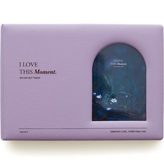 4X6 皮革迷你相簿 照片相簿 超音波四格相簿 2層, 牛奶紫, 80張