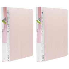 粉彩4孔夾, 粉紫色, 2個