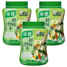 Knorr 康寶 鮮味炒手 全素 無湯匙, 240g, 3罐
