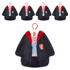 Harry Potter 哈利波特 高質感學院衣服造型擦手巾 學院風, 1入, 5條