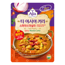 티아시아키친 스파이시 마살라 커리 분말, 100g, 1개