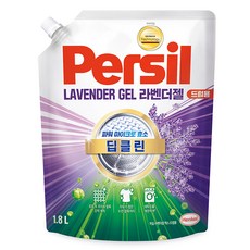Persil 寶瀅 深層潔淨超微洗淨薰衣草凝膠Max滾筒專用洗衣液補充包, 1個, 補充包, 1.8L
