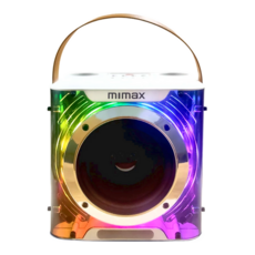 mimax 米覓 無線行動K哥音箱 Live-3D 16.8 x 15.5 x 14.8cm 雪花白, 1個