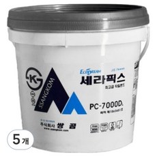 쌍곰 세라픽스 PC 7000D 타일본드 4KG, 5개