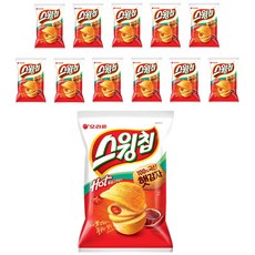 오리온 스윙칩 볶음고추장맛, 60g, 12개