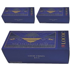 Lococ Crisps經典原味脆餅, 3盒, 150g