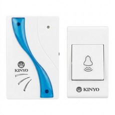 Kinyo 交流式遠距離無線門鈴 DBA-375, 1組