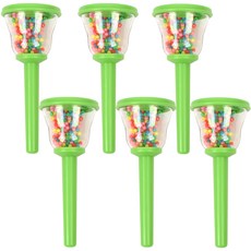 O's Toy 嬰兒沙鈴 6入, 綠色