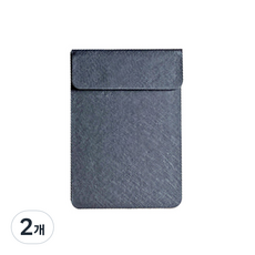 磁吸式帳單夾 Small, 黑色, 2個