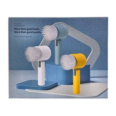 aibo USB充電式電動清潔刷 Type-C充電 低噪音, 白色, 1個