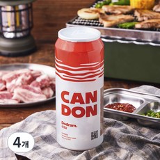 도드람한돈 캔돈 삼겹살 (냉장), 300g, 4개